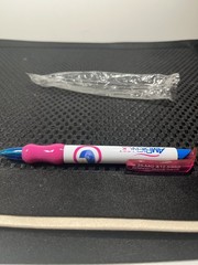 NEW AMBIEN CR Drug Rep Pen Fancy Plastic Pink Rubber Grip Untested