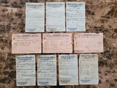 100 antique prescriptions (1912): Opium, Poppy, Ergot, Dionin, Codeine & Anodyne