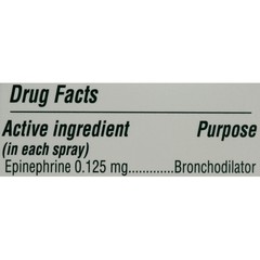 (2 pack) Epinephrine Oral Inhalation Aerosol