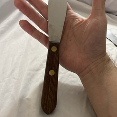 Pharmacy Spatula Wooden Handle Unknown Brand Size New Never Used