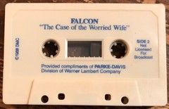 Parke-Davis Pharmaceutical Advertising Cassette Tape 1989 Falcon