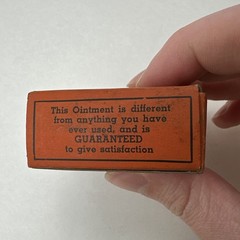 Vintage Smith’s Foot Ointment Detroit Michigan Empty Box Smith Chemical Co