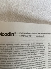 Rare Vicodin News Release 2012 Reformulation Abbott Drug Rep HP ES Opioid Pharma