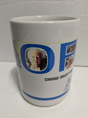 Zoloft First-Line Therapy Coffee Mug Pharmaceutical Promo Rep Advertising Pfizer