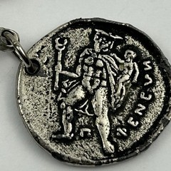 Vintage Tinactin Pharmaceutical Advertising Token Keychain – Wrestler Athlete