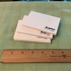 Aciphex Drug Post It Note Advertisement Lot Of 3 Pads