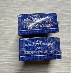 Roche Vintage Pharmaceutical Advertising Memo Pads Sealed NOS Lot of 2