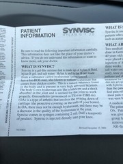 2008 Synvisc Hylan G-F 20 Genzyme Informational Promotional CD Made in Germany