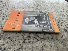 Vintage 1944 WWII Upjohn Pharmaceuticals Employee Magazine Vitamin Store Display