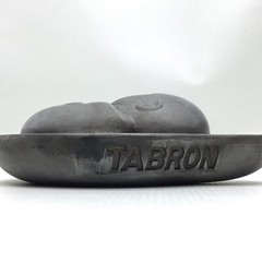 Vtg 1950-60s Parke-Davis Tabron Pharmaceutical Fetus Baby Pewter Paperweight