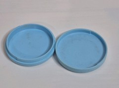 Vintage Fioricet Tablets Pill Box Container Plastic Screw Top Pharmaceutical