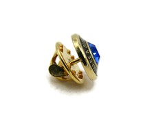 MSLS Medical Science Liaison Society Pin Blue Rhinestone ‚You Make A