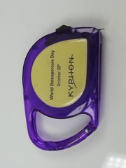 Translucent Purple Kyphon 10ft Tape Measure Drug Rep Pharmaceutical Promo