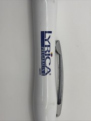 Metal Lyrica Drug Rep Pen Advertising Rubber Grip Clicks Works