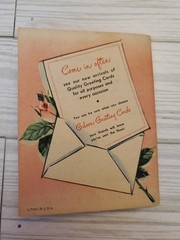 1950s VTG Davies Prescription Pharmacy Reminder Booklet Canton Ohio