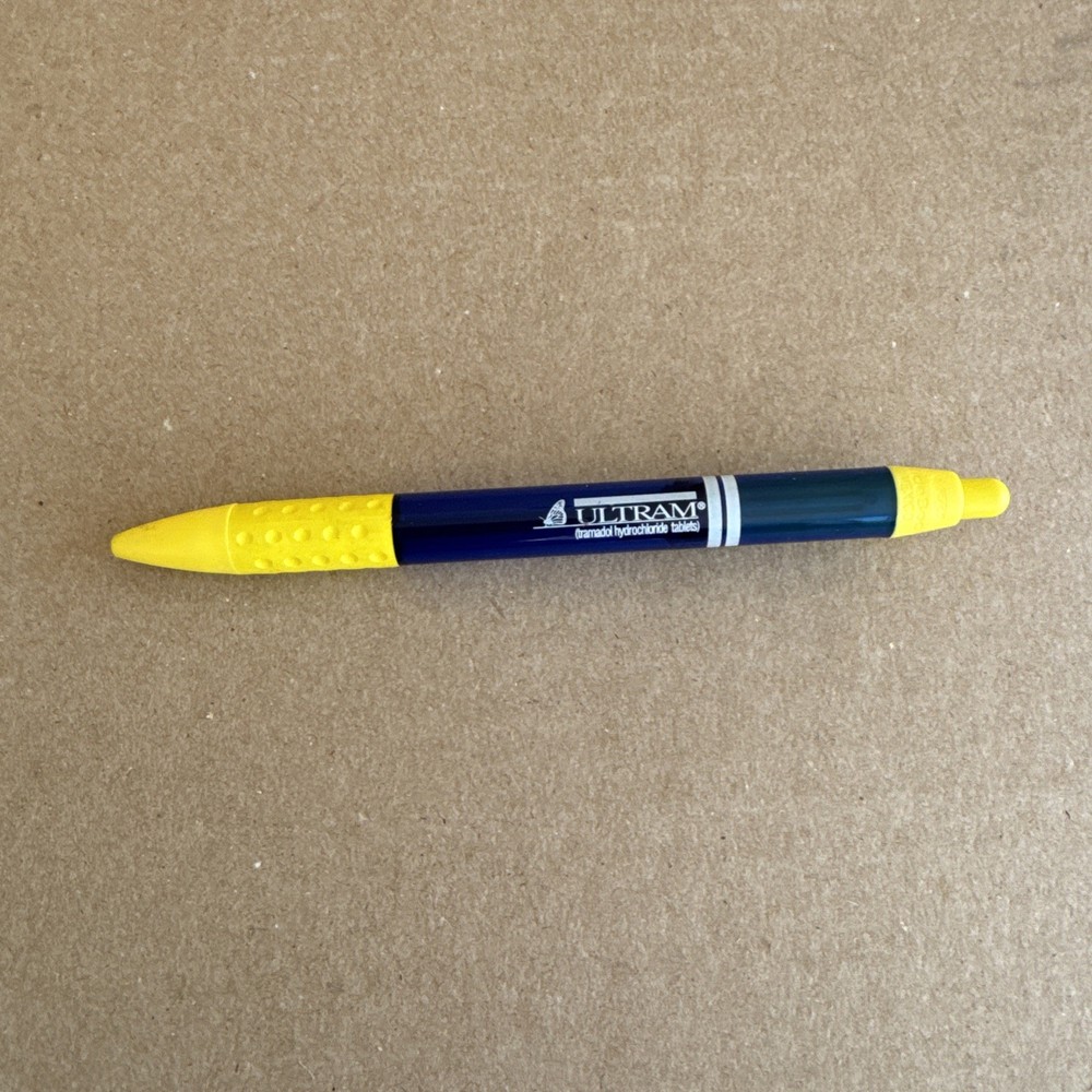 Ultram Pharmaceutical Drug Rep Promo Advertising Pen Pharma Promotional Ad