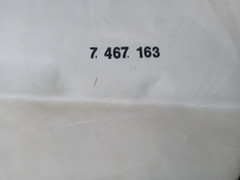 Vintage BAYER Pharmaceuticals Makrolon Polycarbonat Chemical Compound Bag 1970s