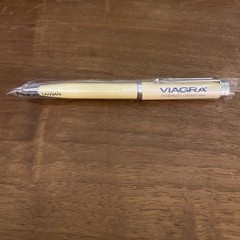 Vintage Viagra Pharmaceutical Yellow Drug Rep Pen