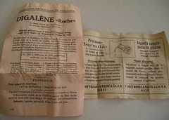 DIGALENE ROCHE *COLLECTABLE UNOPENED ANTIQUE VINTAGE SWISS MEDICINE*