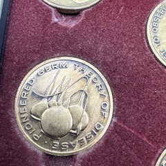 RARE Eli Lilly & Co Coins PIONEERS IN THE FIGHT AGAINST INFECTIOUS DISEASE FRAME