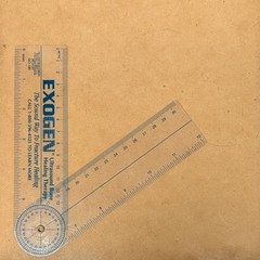 Drug Rep Pharmaceutical Promo Exogen Advertising Angle Measurement Ruler