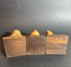 3 SCHERLING PHARMACEUTICAL ADVERTISING MESOAMERICA PERU MEXICO POTTERY STATUES