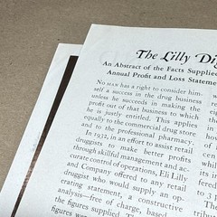 Tile And Till Magazine Eli Lilly And Company September 1934 Indianapolis Indiana
