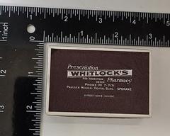 (2) Whitlock’s Pharmacy Prescription Pill Box – Spokane WA