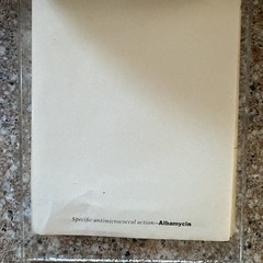 Vintage Doctors Medical Note Pad And Holder ;Drug Advertisement Upjohn