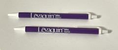 Pharmaceutical Drug Rep Vintage Ink Pens Levaquin Levofloxacin Collectible Promo