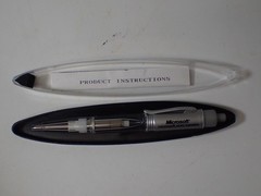 (18) High-End Pharmaceutical & More Advertising Pens Plastic & Metal Some Lights