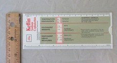 Nurse Ruler Metric Slide Dosage Keflin Sodium Cephalothin Eli Lilly &Co. Vintage