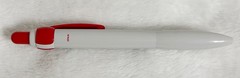 Pharmaceutical Pfizer Red and Gray Unasyn Ball Point Pen, Black Ink