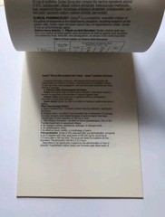 Vintage Zantac Glaxo Lined Notepad 4″ X 5.5″ Prescribing Info Included