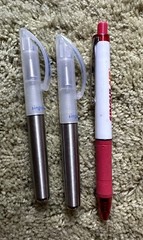 Singulair Drug Rep Pharmaceutical Promo Advertising Pens 2 Metal & 1 Plastic