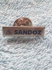 🔴SANDOZ Pharmaceuticals pin LSD Albert Hofmann Logo pin badge / second one🔴