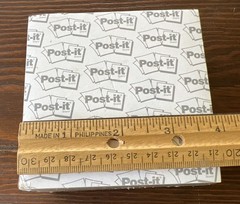 NEW Namenda Pharmaceutical POST-IT Note Pad Cube Sealed Drug Rep 4″
