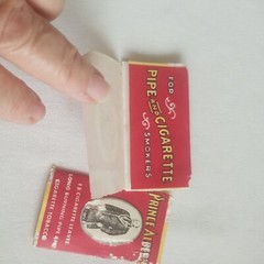 Vtg Pharmacy Pill Box From Drug Store In Salem MO Phone #55 & 2 Rolling Papers