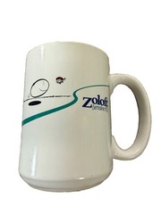Zoloft Pharmaceutical Promotional Mug Vintage Advertising