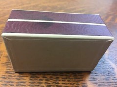 Vintage Cardboard Paper DENNIS PHARMACY Prescription Drug Pill 3″ Hinged Box