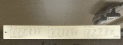 Tylenol with Codeine Tylox 14” Thick Plastic Ruler w/Pen