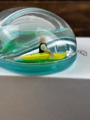 Vtg Rare Aqua Computer Mouse Model AM-940-P Liquid Filled Drug Rep Promo Paxil