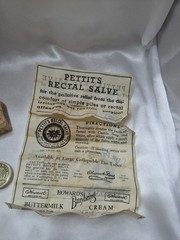 Vintage Dr. Pettit’s American Eye Salve w/ Original Box & Inserts 1946