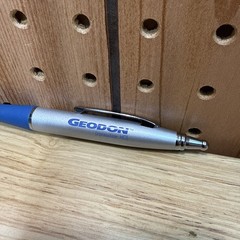 Geodon- Heavy Metal Blue Pen-Pharmaceutical Drug Rep Collectible