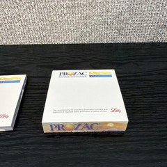 Prozac Lilly Post-its Pads Partial Used Set of 2