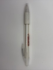 Omnicef Cefdinir Antibiotic Pharma Promo Pen Clear Black Red Tested & Working