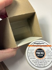 Vtg Antiphlogistine Medicated Poultice Dressing Denver Chemical Canada Glass box