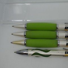 Lot of 4 EFFEXOR Drug Rep Pharmaceutical Advertising Pen Metal heavy