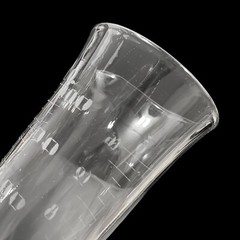 Antique 1900s Whitall Tatum Co Apothecary Glass Beaker – Etched 600cc / 16oz