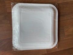 10 VINTAGE DRUG REP PAPER PLATES CYMBALTA DULOXETINE BLUE LUNCH LEARN SQUARE